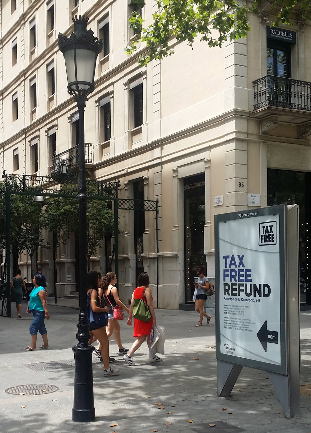 Tax free | Barcelona Shopping City