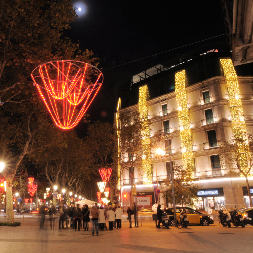 Christmas lights | Barcelona Shopping City
