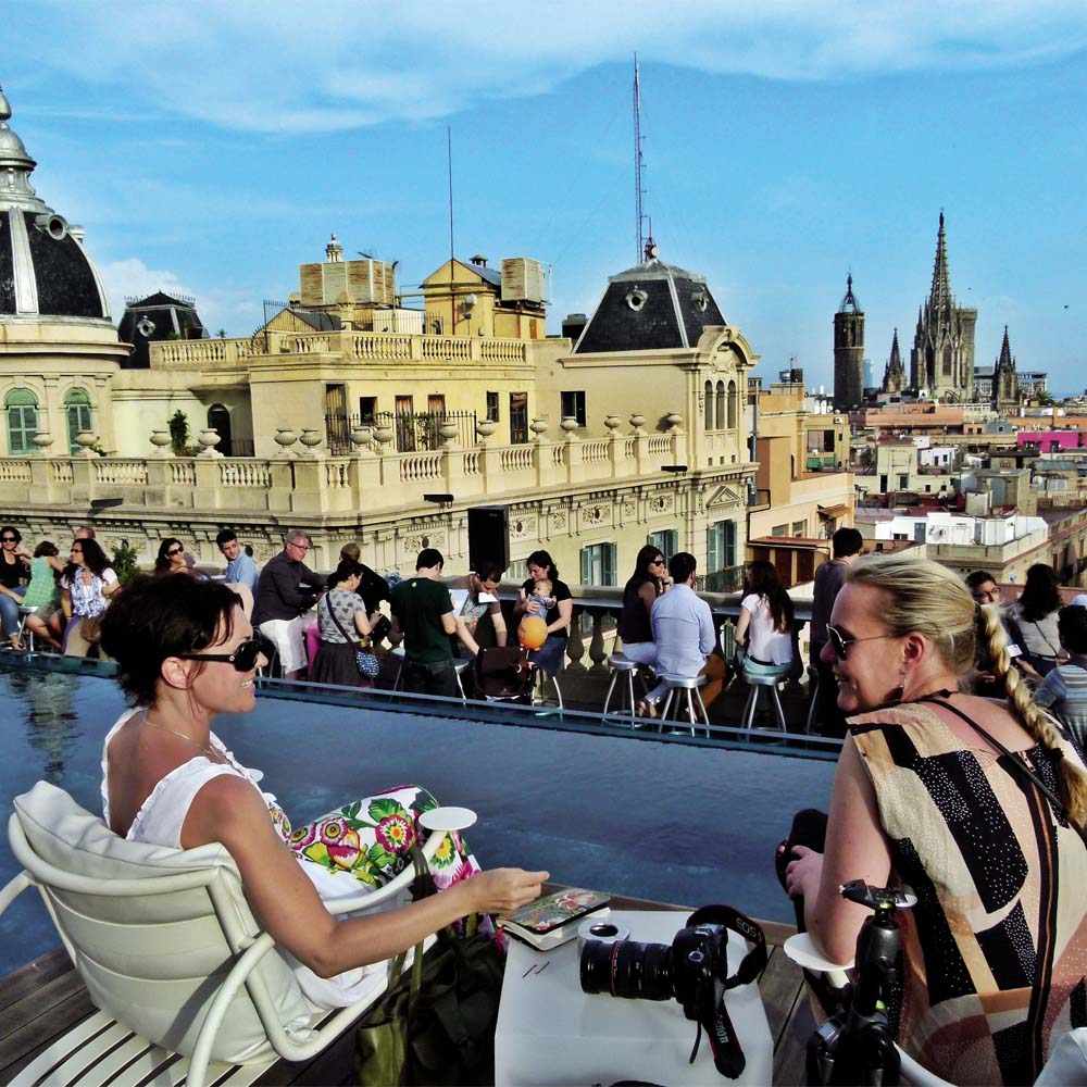 «A vista de hotel» la semana de las terrazas de Barcelona | Barcelona Shopping City
