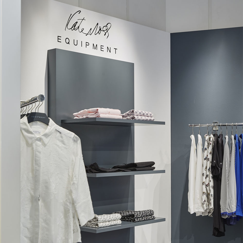 Santa Eulalia hosts the Kate Moss for EQUIPMENT pop-up store | Barcelona Shopping City