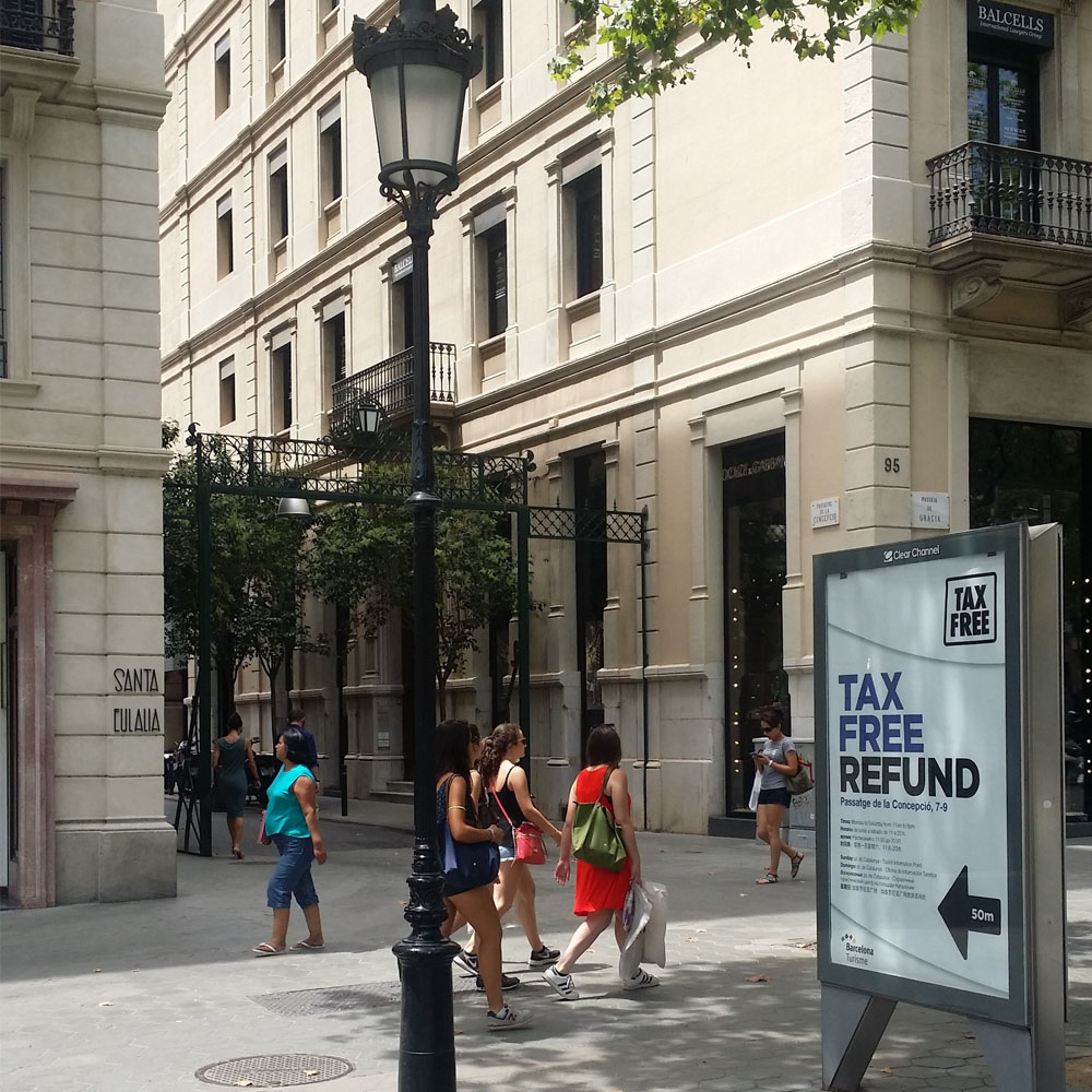 Tax Free | Barcelona Shopping City