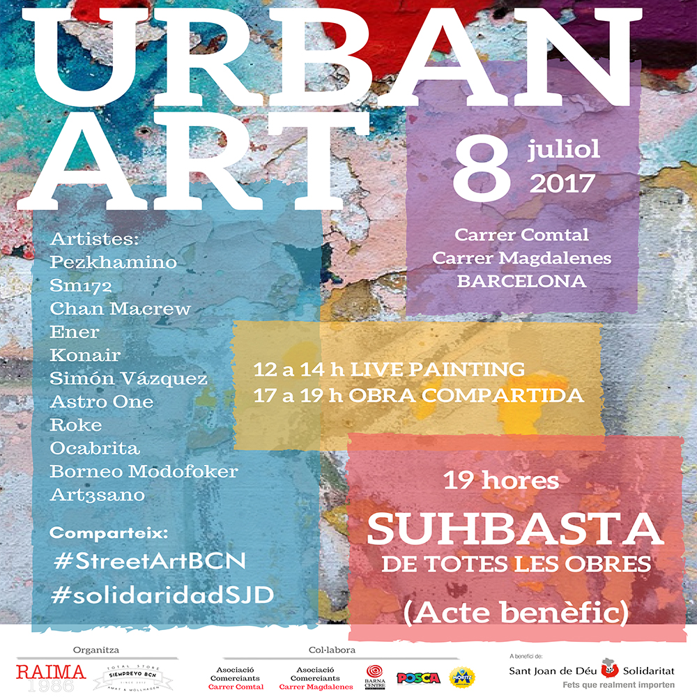 RAIMA paper, art and solidarity | Barcelona Shopping City