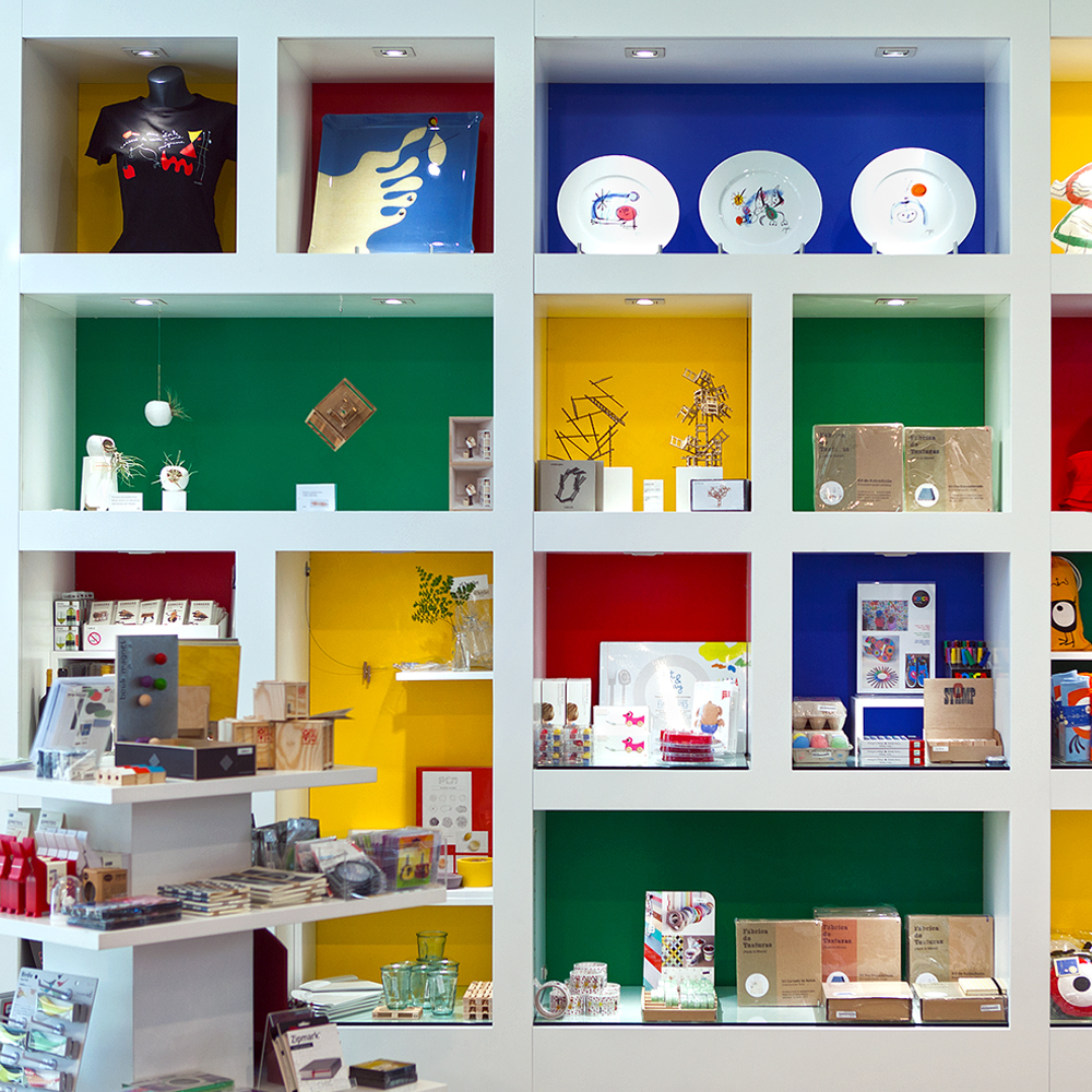 Fundació Joan Miró | Barcelona Shopping City | Librerías y tiendas de museos