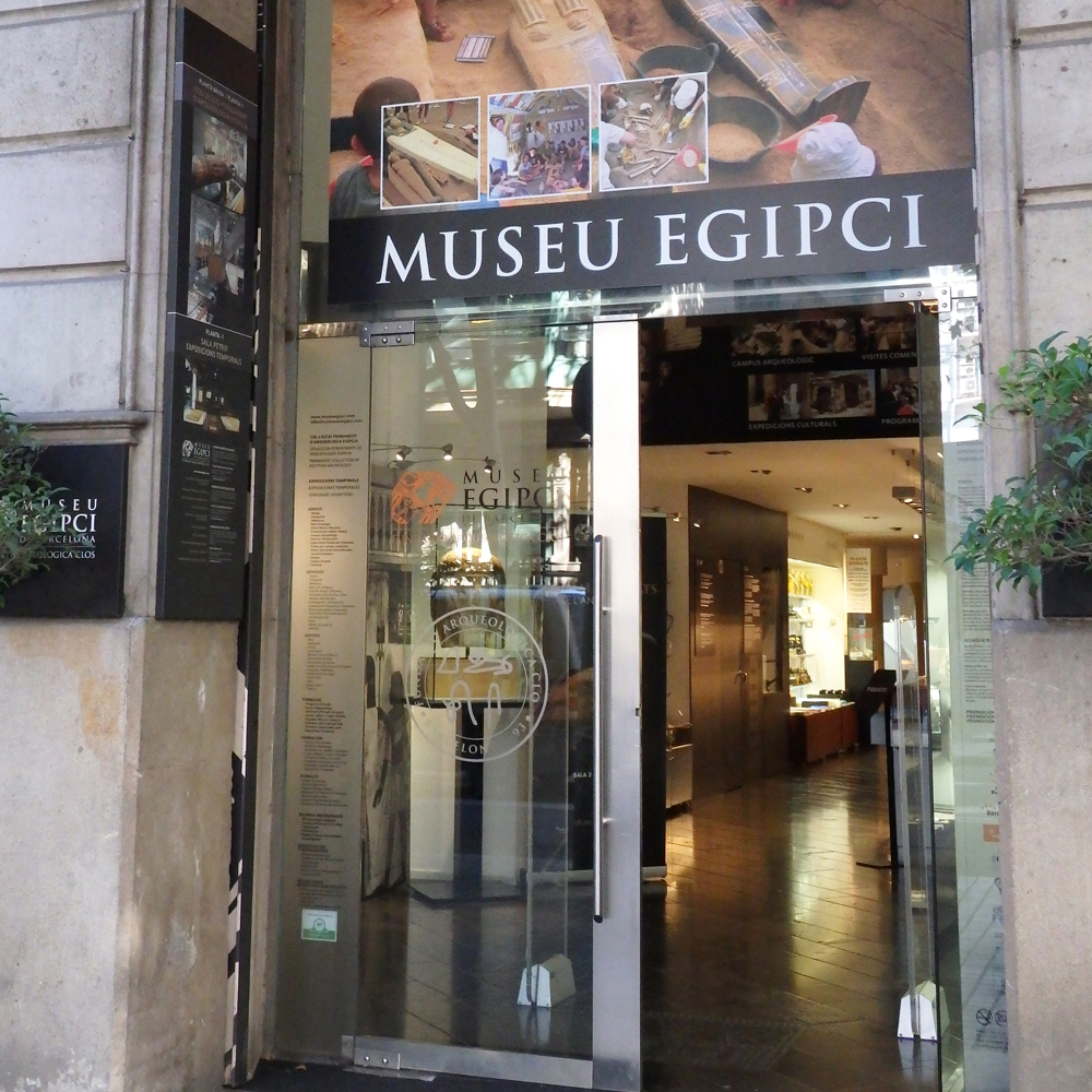 Museu Egipci de Barcelona | Barcelona Shopping City | Llibreries i botigues de museus